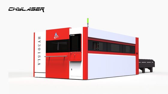 Speed Dajco Microjet Τεξίλ Καμπίνα 8kW Σπίτι 4040 Καμπίνα Λαζερική μηχανή κοπής για την περιοχή κοπής 3000 * 1500mm
