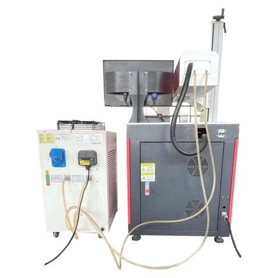 10W 20W 30W 50W μηχανή λαζερικής χαρακτικής για μεταλλική πλάκα που ελέγχεται από σύστημα Cypcut