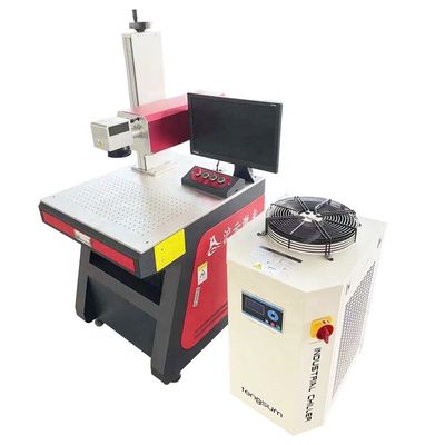 10w 20w 30w 50w CNC μηχανή λαζερικής χαρακτικής για την κοπή μεταλλικών πλακών και πλαστικών κοσμημάτων