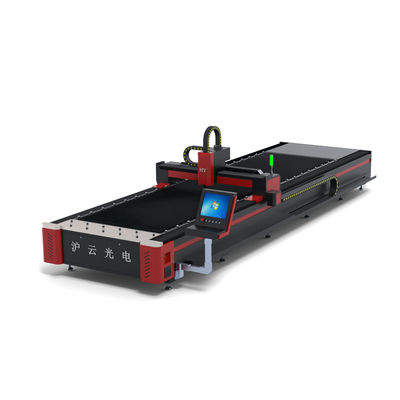 7000 KG βάρος HIWIN Guiderail 18x18 50w CNC μηχανή κοπής λέιζερ ινών στο Jinan 1530