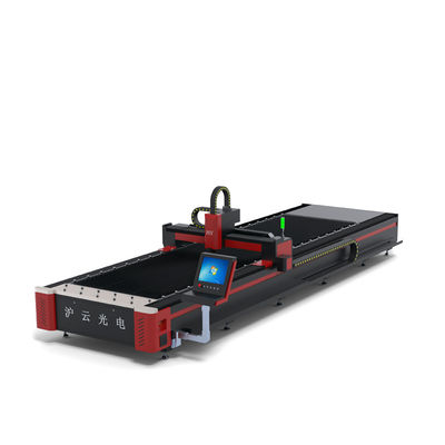 7000 KG βάρος HIWIN Guiderail 18x18 50w CNC μηχανή κοπής λέιζερ ινών στο Jinan 1530