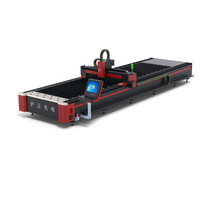 7000 KG βάρος HIWIN Guiderail 18x18 50w CNC μηχανή κοπής λέιζερ ινών στο Jinan 1530