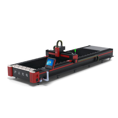 7000 KG βάρος HIWIN Guiderail 18x18 50w CNC μηχανή κοπής λέιζερ ινών στο Jinan 1530