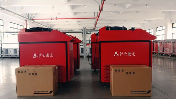 1000W 1500W 2000W 3000W φορητό χειροκίνητο μηχανή συγκόλλησης λέιζερ ινών για βιομηχανικά