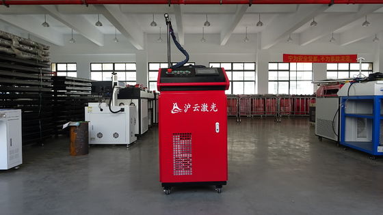 Συνεχή κύμα 1000W 1500W 2000W 3000W φορητό χειροκίνητο μηχανή συγκόλλησης λέιζερ ινών