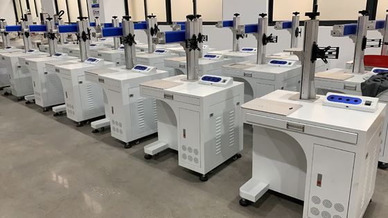Μηχανή χαρακτικής λέιζερ 30w 50w για σήμανση λογότυπου σε μέταλλο και μη μέταλλο
