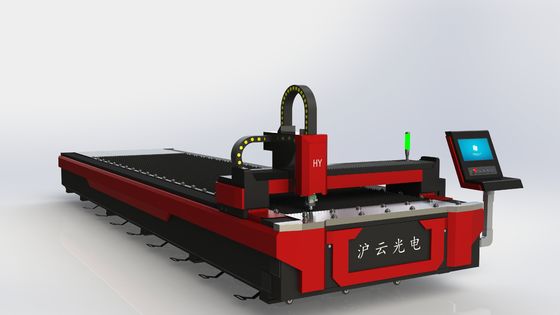 Μηχανή κοπής λέιζερ CNC ινών 1500w για βιομηχανικά μηχανήματα φύλλου μετάλλου