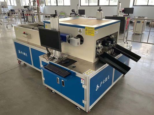 Μίνι φορητή μηχανή σήμανσης λέιζερ 20W 30W 50W για χαρακτική λέιζερ