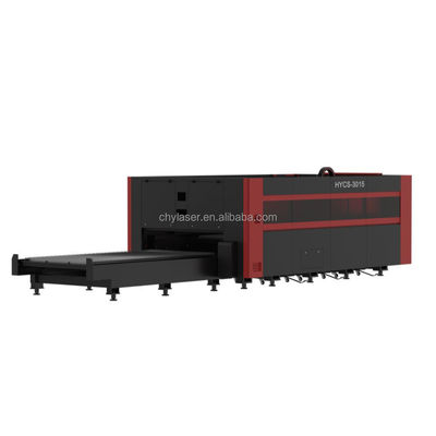 Μηχανή κοπής λέιζερ ακρίβειας Raycus IPG Laser Source για χειρισμό φύλλων μετάλλου