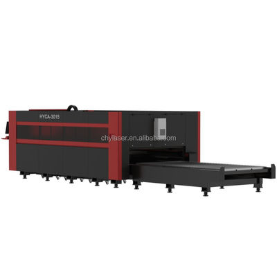 Μηχανή κοπής λέιζερ ακρίβειας Raycus IPG Laser Source για χειρισμό φύλλων μετάλλου