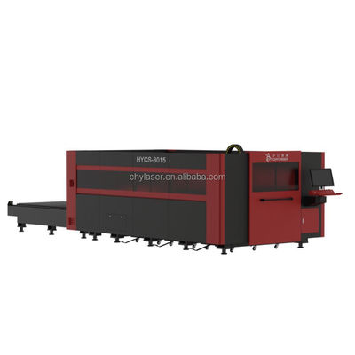 Μηχανή κοπής λέιζερ ακρίβειας Raycus IPG Laser Source για χειρισμό φύλλων μετάλλου