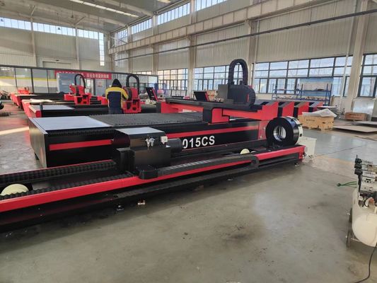 3015 Μηχανή κοπής με λέιζερ ινών 1000W 1500W 2000W 3000W με διαμόρφωση τύπου γάντρι