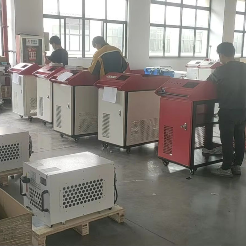 1000W 1500W 2000W 3000W φορητό χειροκίνητο μηχανή συγκόλλησης λέιζερ ινών για βιομηχανικά