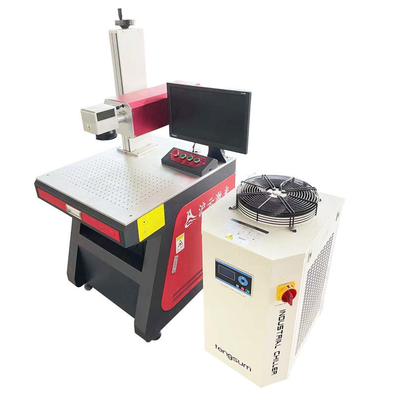 Χειροκίνητο 100W 60W 50W 30W Auto Focus 2.5D 3D Fiber Laser Graving Machine για χαρακτική